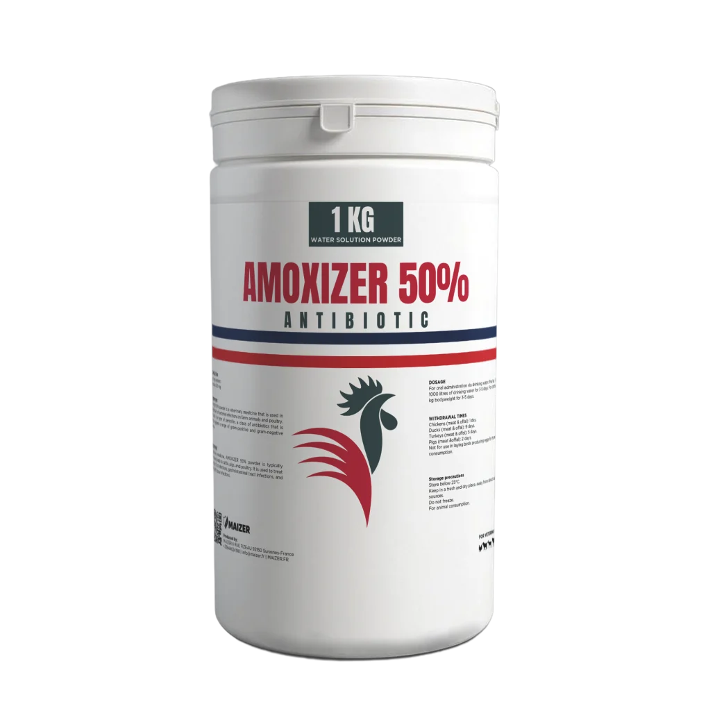 Amoxicillin 50% veterinary antibiotic