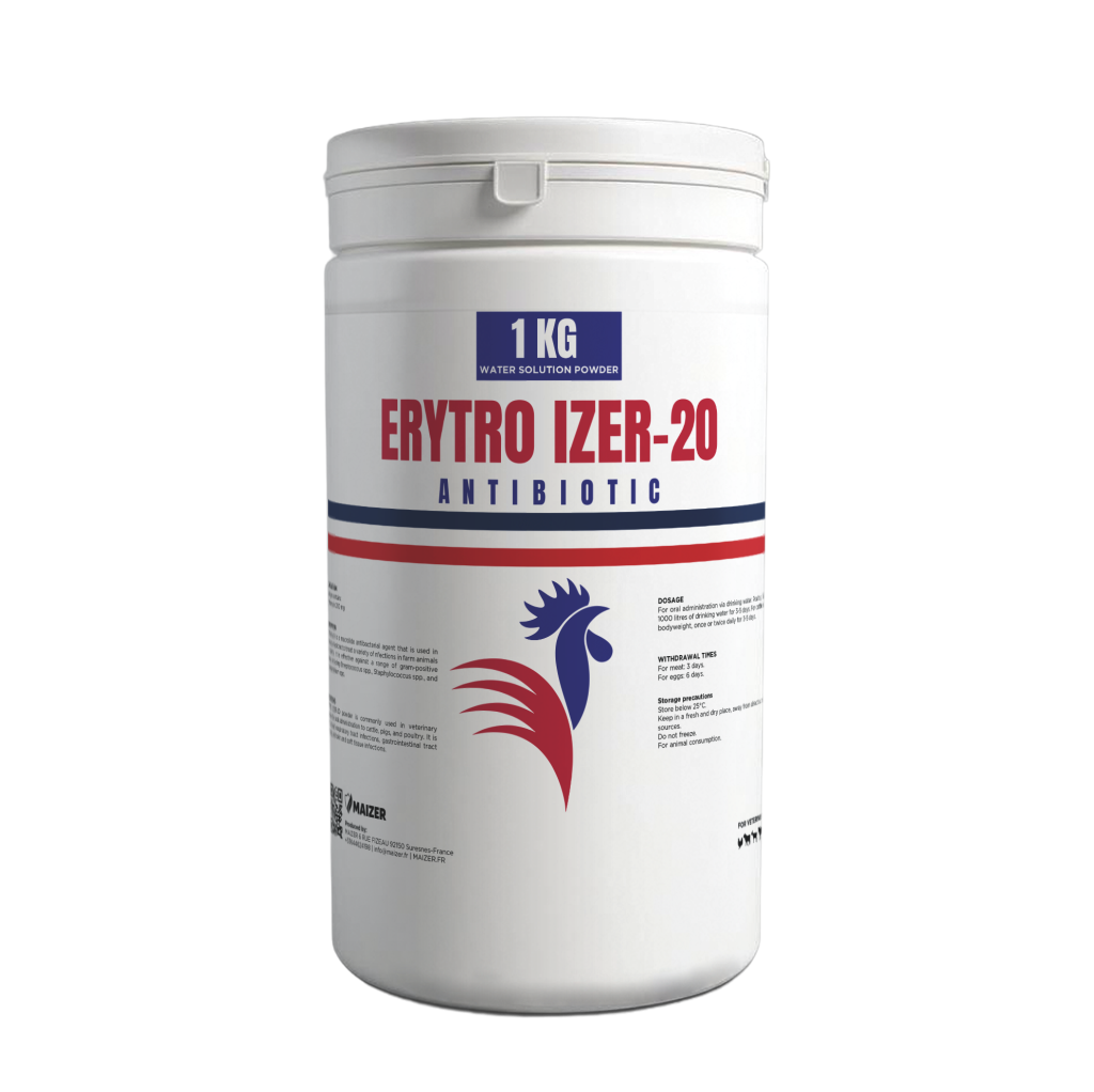 Erythromycin 20% water-soluble powder